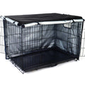 Double Door Waterproof Anti-UV Dog Crate Cover G1691