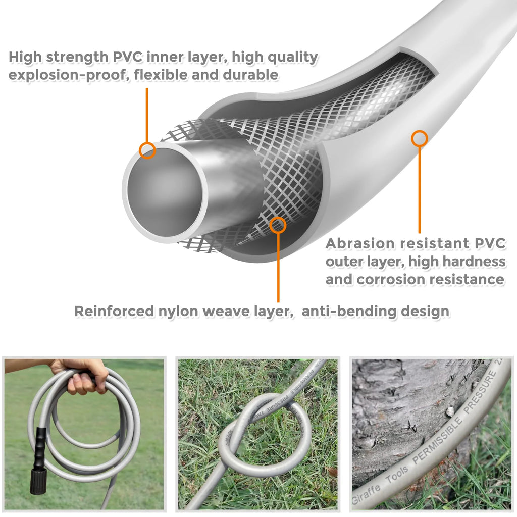 Power Washer Hose 25ft-100ft U6980