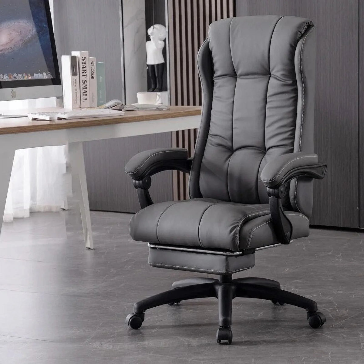 Leather Accent Chair S40803