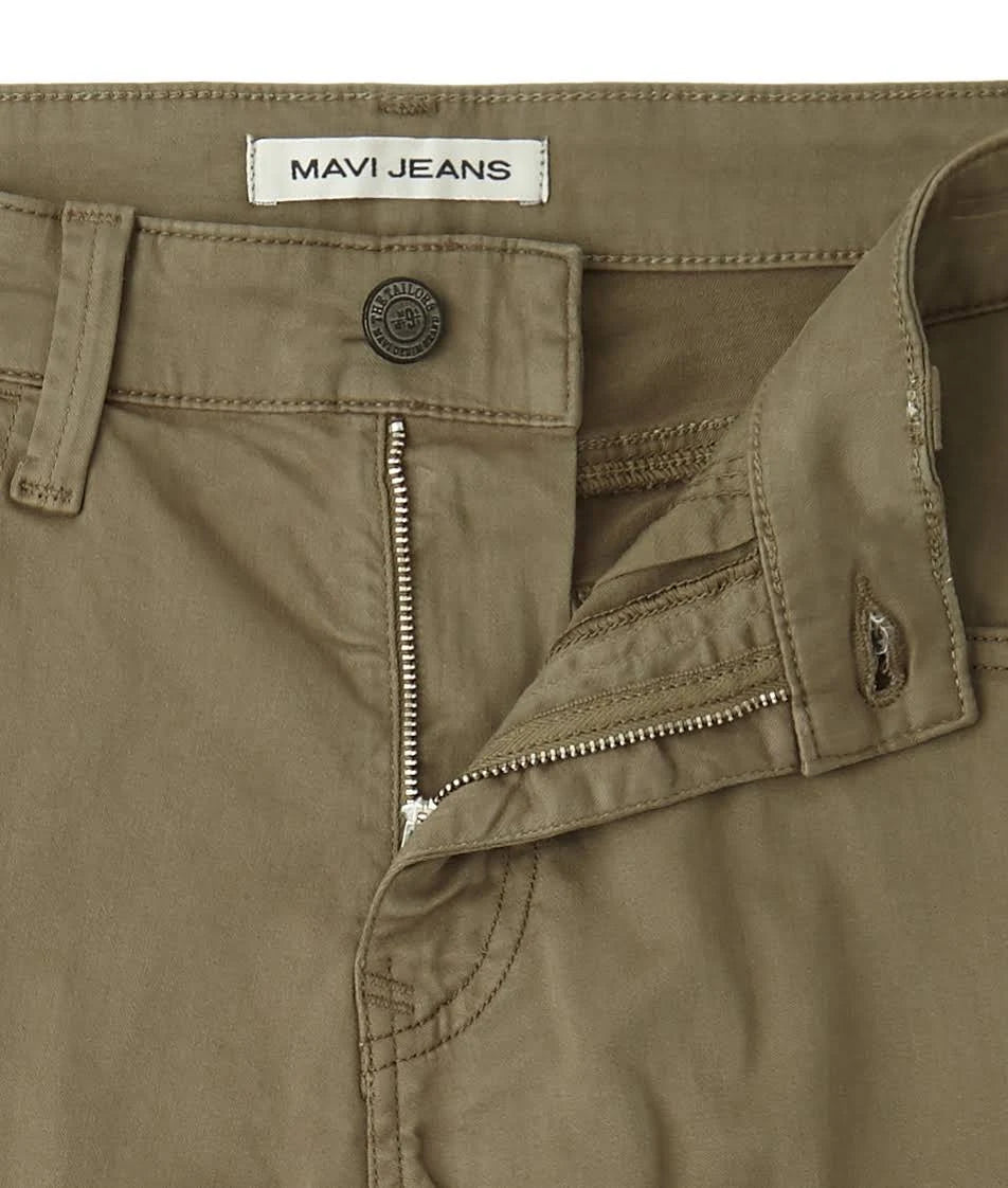 Relaxed Straight Pant - Dusty Olive Twill - 36x32 V711107