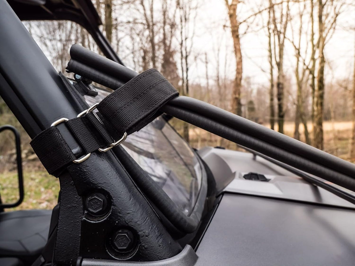 Scratch Resistant Flip/Fold Down 2-in-1 Windshield K971