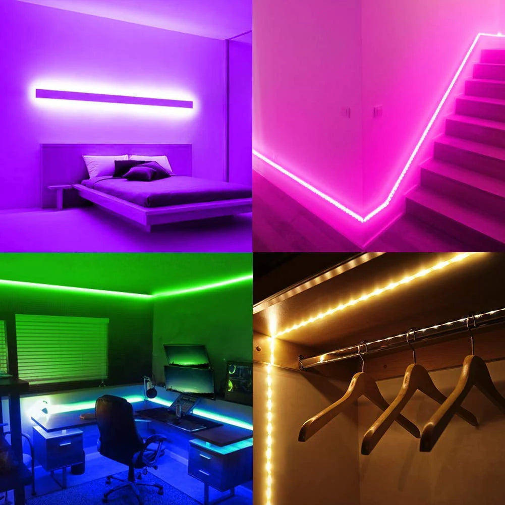 LED Strip Light 32.8ft with Remote and Power Supply L251
