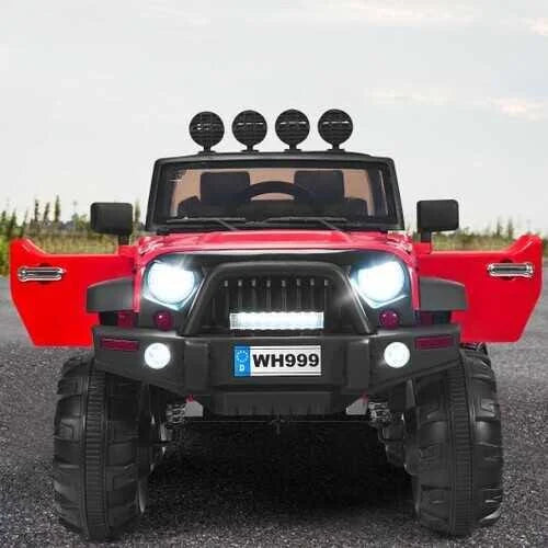 12V Red Ride on Truck J325946
