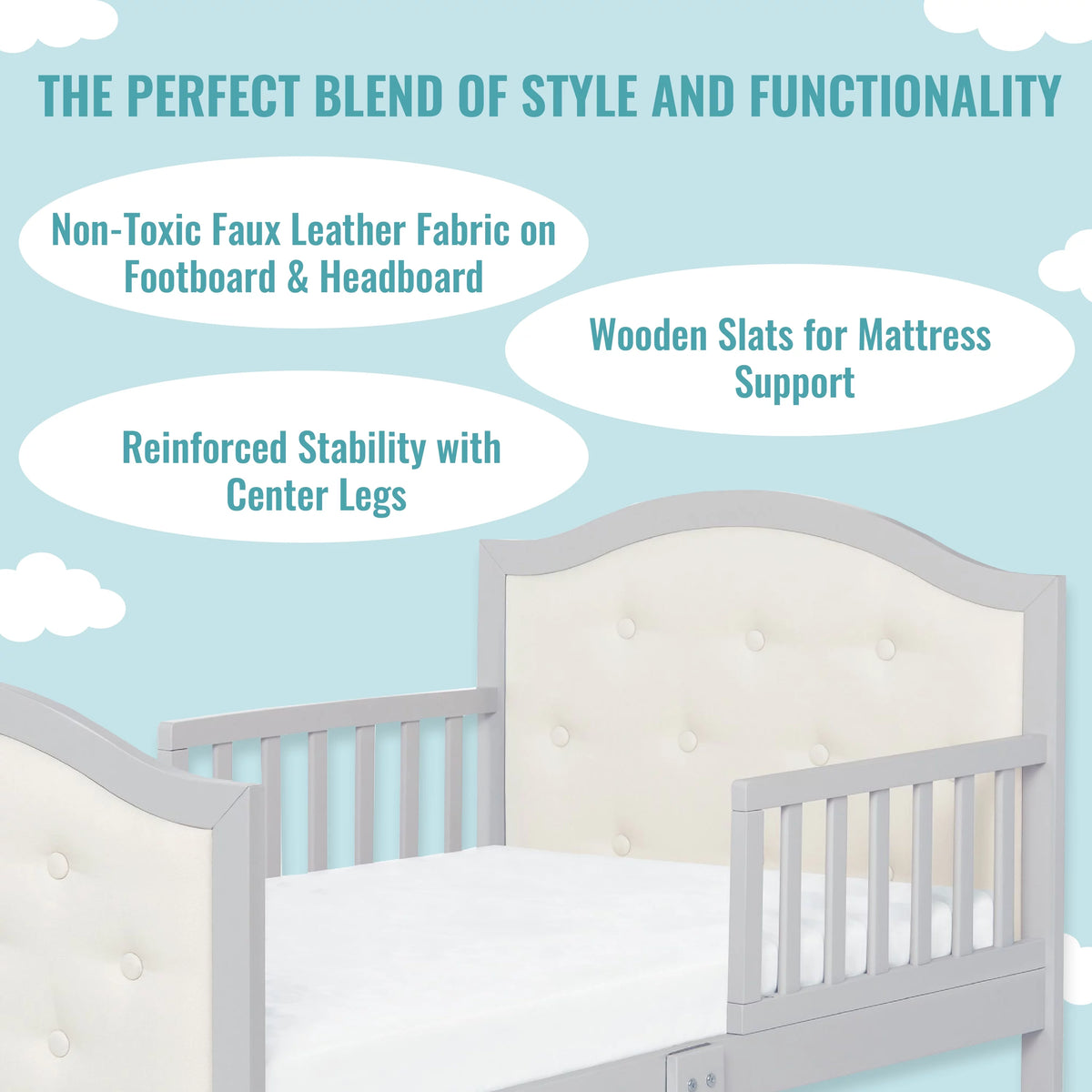 Grey Toddler Bed G313161