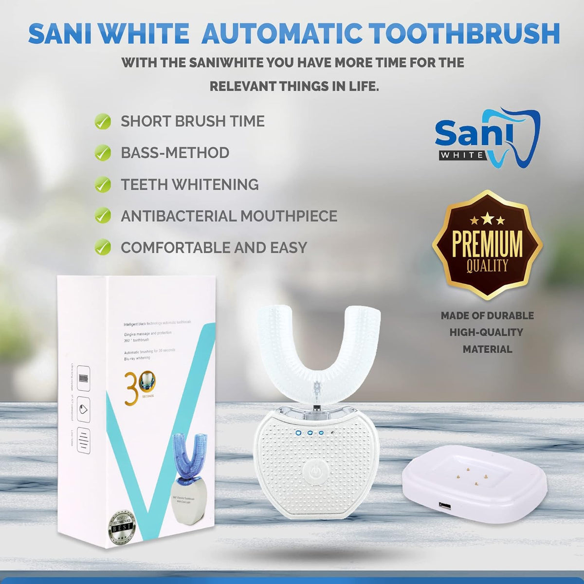 U Shaped Ultrasonic Toothbrush J54539