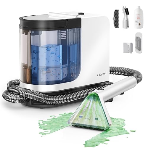 Portable Carpet Cleaner with Steam, 18Kpa Suction S89365