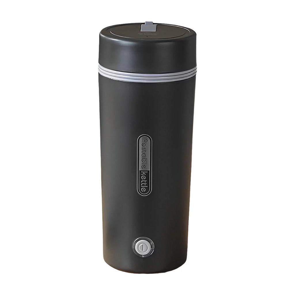 Black Insulated Portable Electric Hot Water Kettle N63577