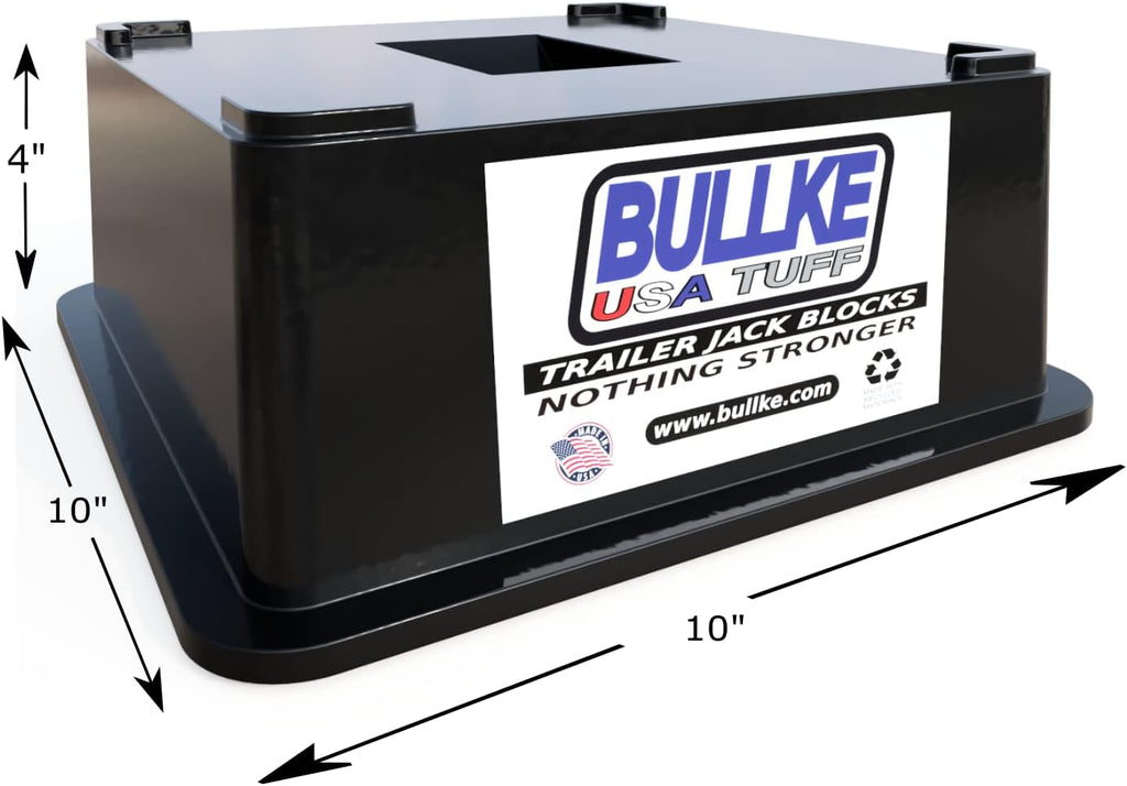 Trailer Jack Block Stand 12,000 lbs Capacity Stabilizing Pads I9552