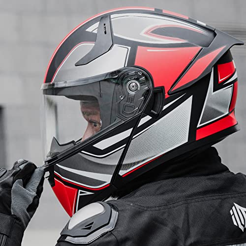 Matte Black Modular Full Face Motorcycle Helmet Z109