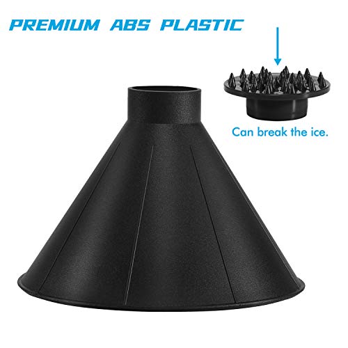 2 Pack Cone Ice Scraper with Funnel E457