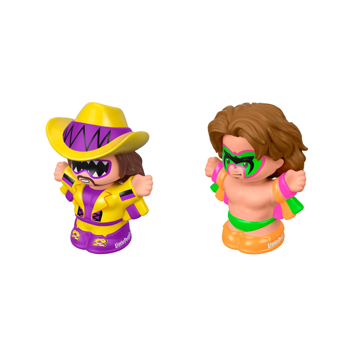 WWE Ultimate Warrior & "Macho Man" Randy Savage Figures S757
