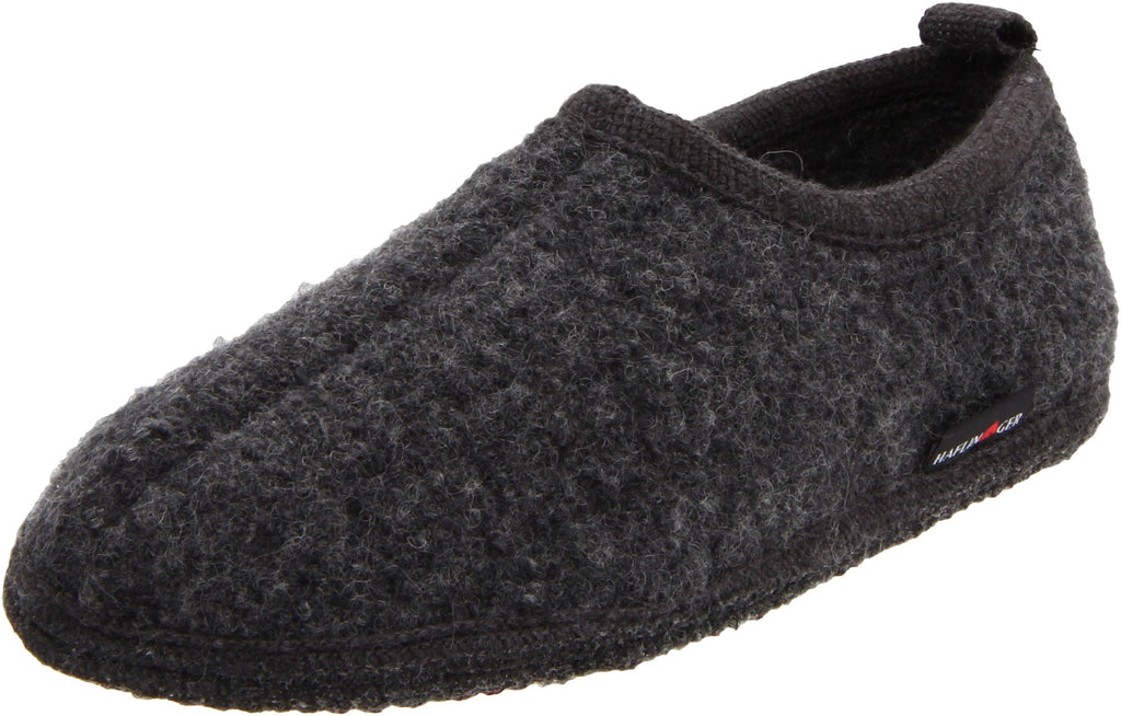 Charcoal Haflinger Slippers Q3512
