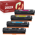 Compatible Toner Cartridge 4 Pack Black Cyan Yellow Magenta W355092