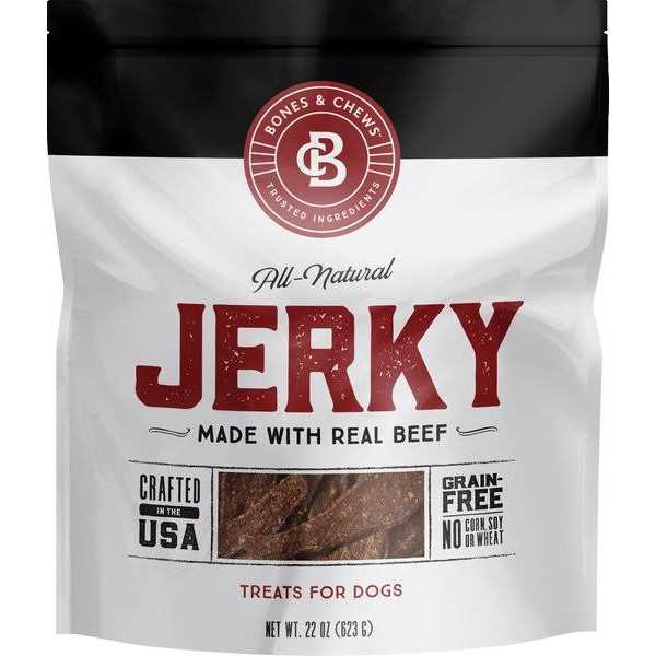 All Natural Grain-Free Beef Jerky Dog Treats P4040