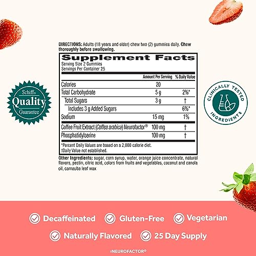 Caffeine-Free Brain Supplement Gummies N4753