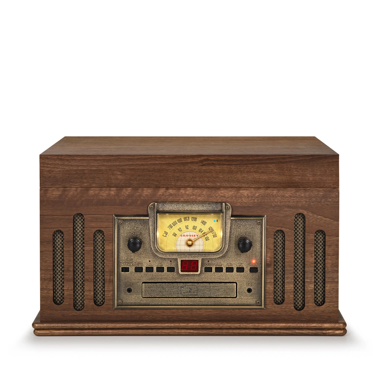 Vinyl Record Player with Speakers and Wireless Bluetooth F9520