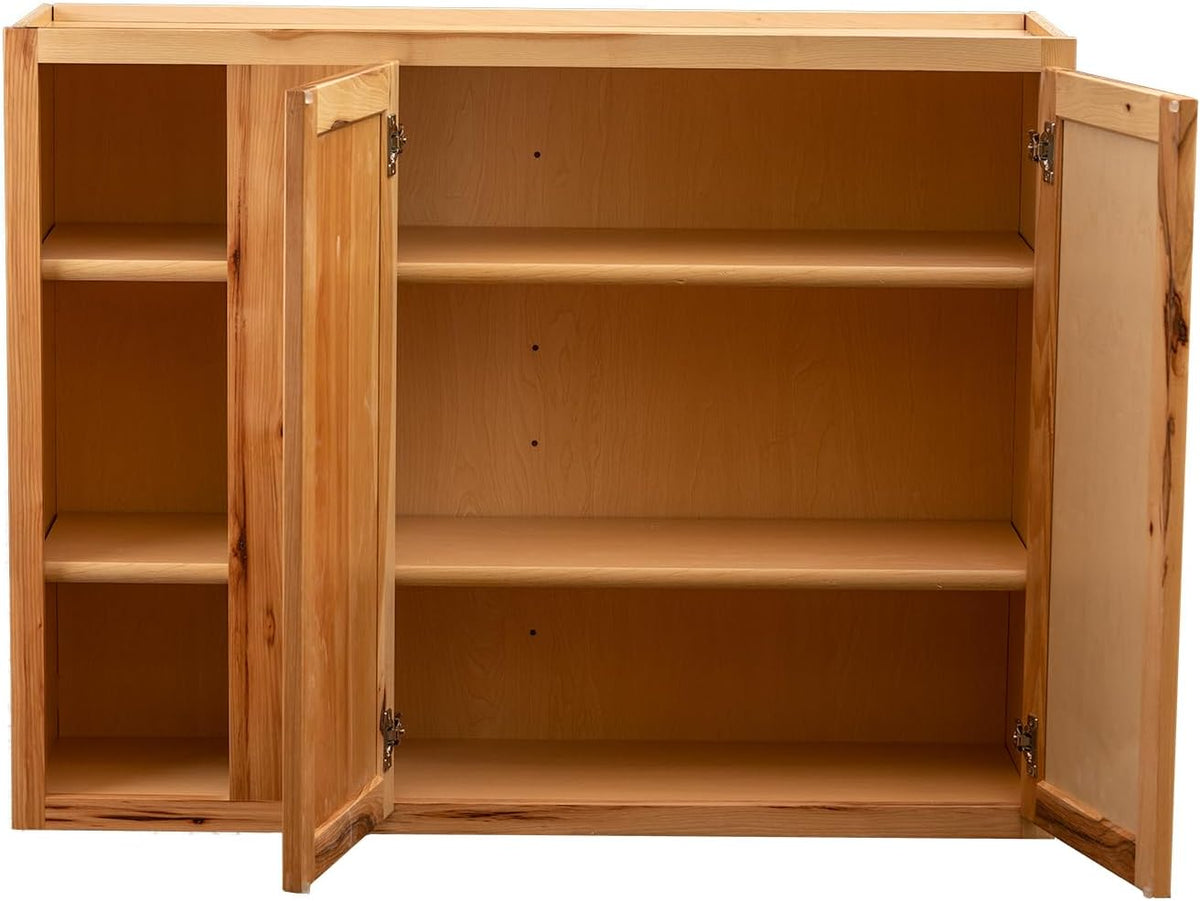 Rustic Hickory 12''D x 39''W x 36''H Wall Kitchen Cabinets J261