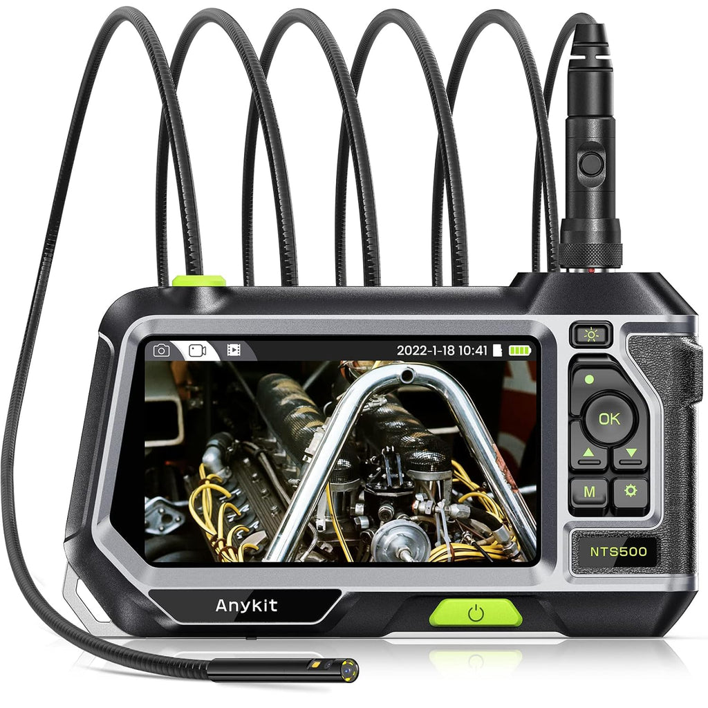 5.5mm 1080P HD Dual Lens Borescope Inspection Camera with Lights T2715