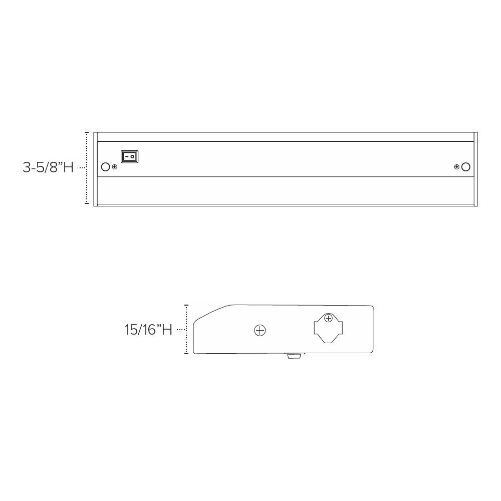 LED Dimmable Undercabinet Fixture G209536
