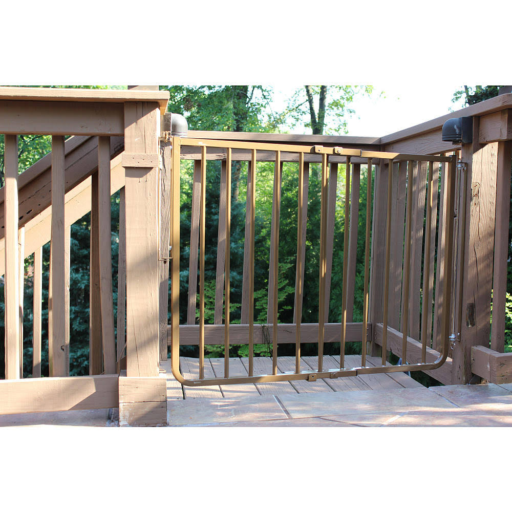 Brown Outdoor Safety Gate C847