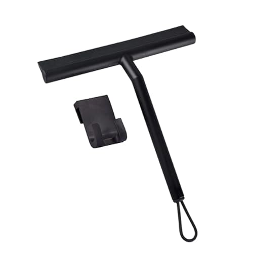 Glass Wiper Scraper Shower Squeegee with Silicone Holder A4436