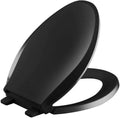 Quiet Close Elongated Plastic Toilet Seat N38307