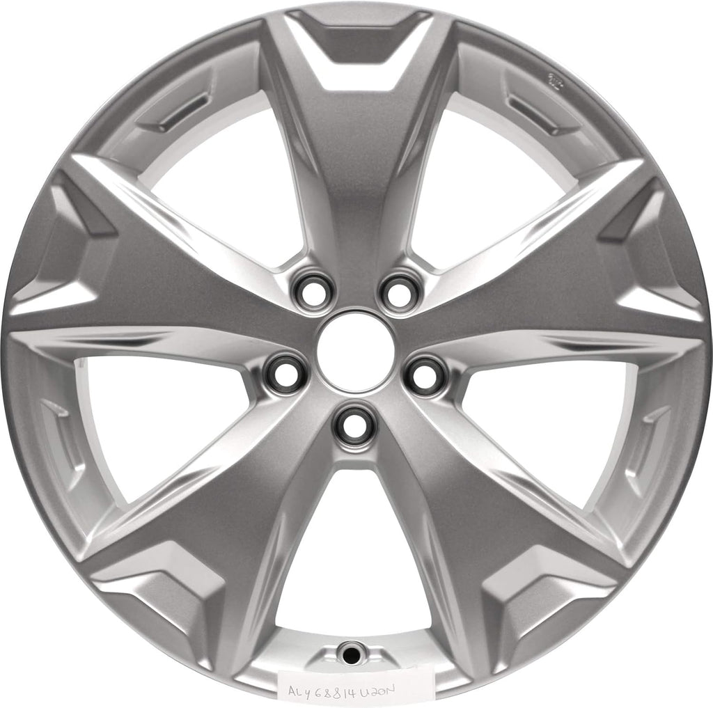 Aluminum Alloy Wheel Rim 17 Inch 5 Lug 5 Spokes B758896