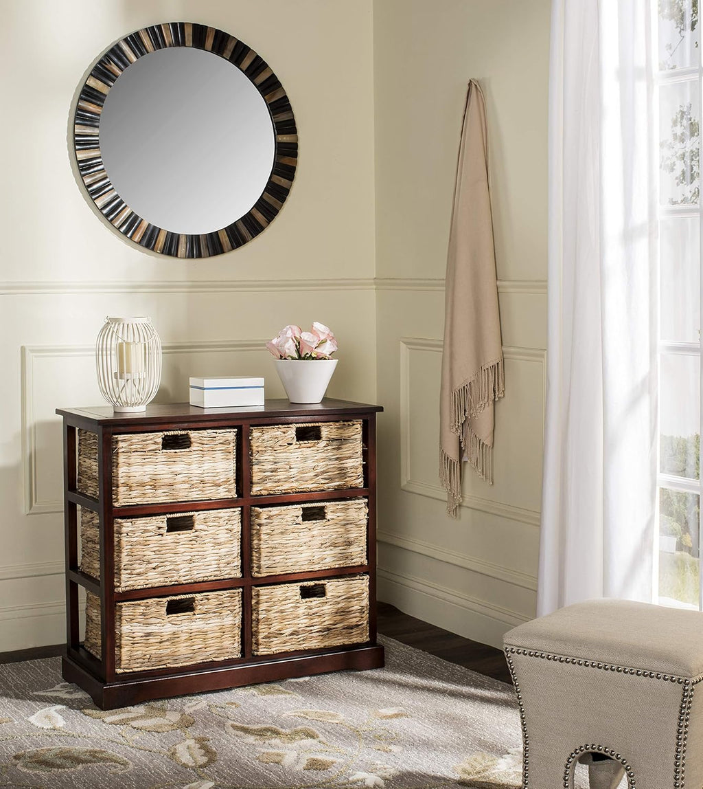 Wicker Basket Storage Chest H3939