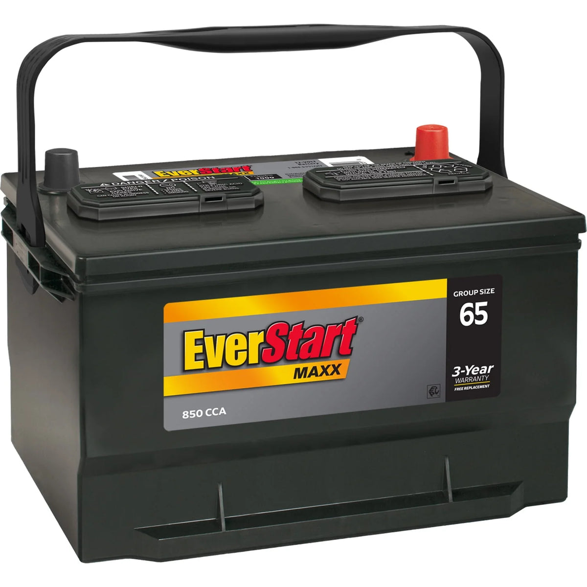 Group Size 65 12 Volt 850 CCA Lead Acid Automotive Battery R43897