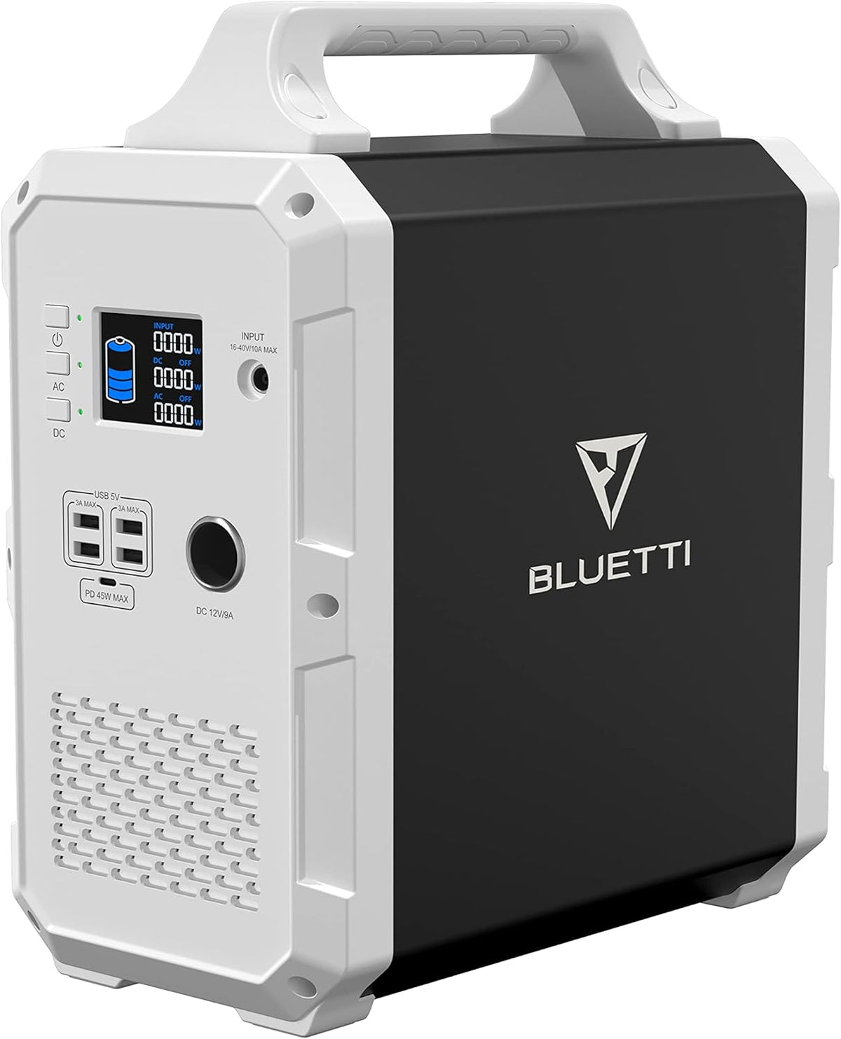 Portable Power Station 500Wh Solar Generator Lithium Battery with 2x110V/300W AC Outlets I905778
