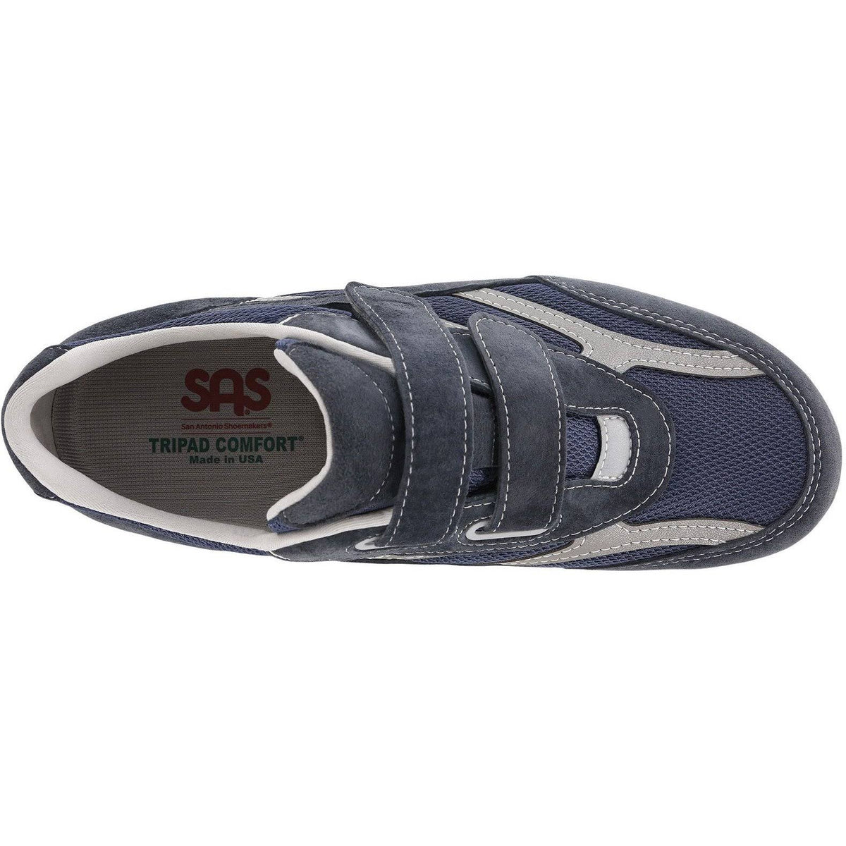 Blue Mesh Slim Shoes V453781