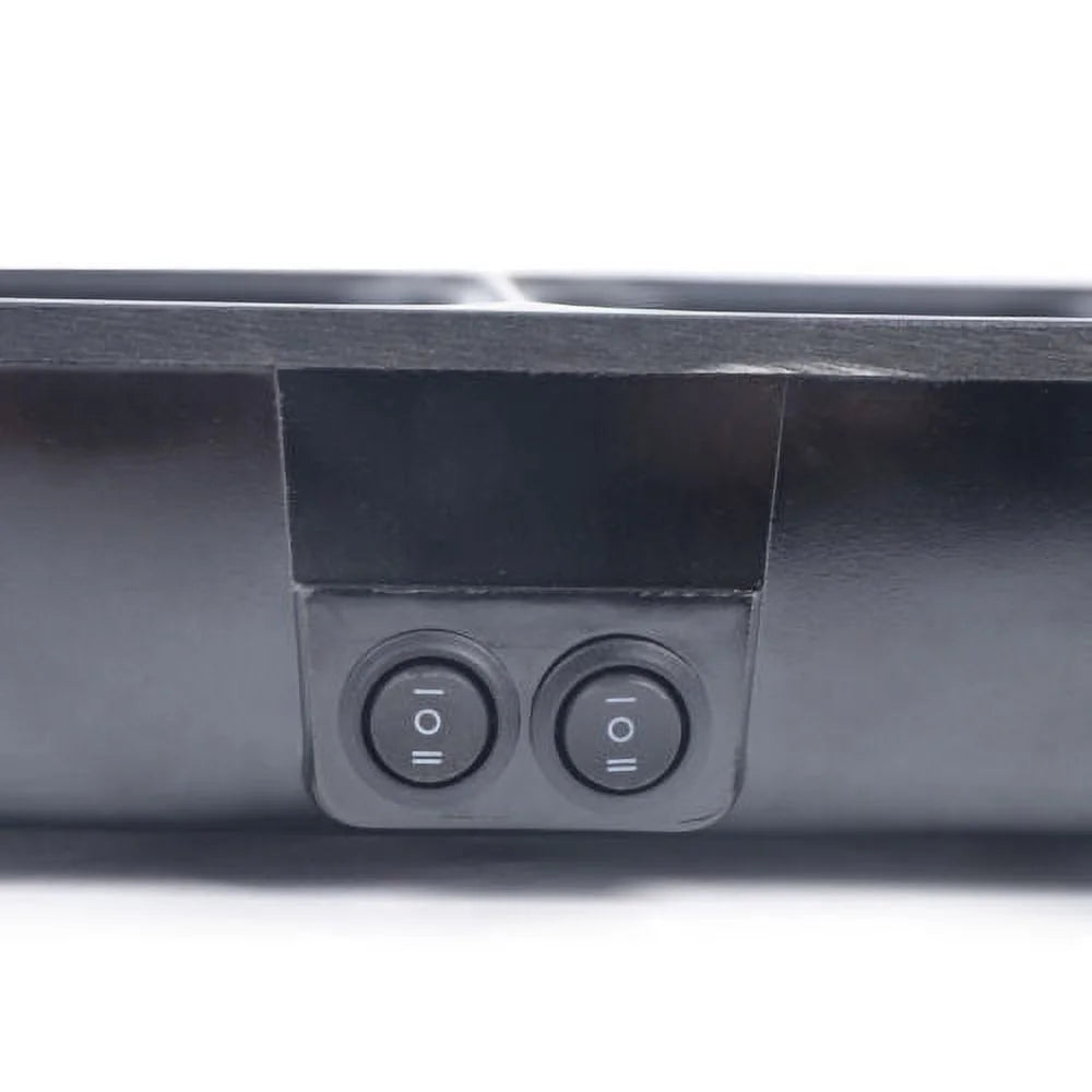 2 in 1 Non-Stick Electric Hot Pot BBQ Grill Pan 110V Y48440