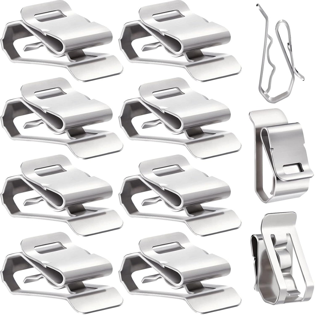 50 Pcs Stainless Steel Cable Clip A6542