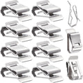 50 Pcs Stainless Steel Cable Clip A6542