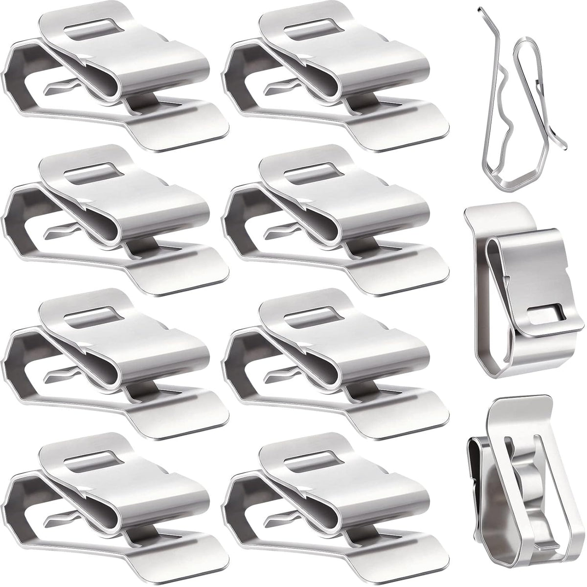 50 Pcs Stainless Steel Cable Clip A6542