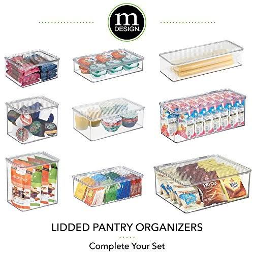 Clear Plastic Stackable Food Storage Container 4 Pack I324