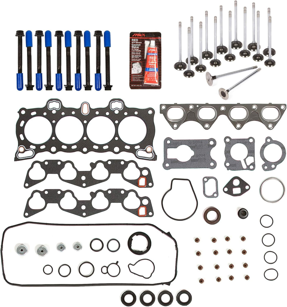 Head Gasket Set Intake Exhaust Valves K2214