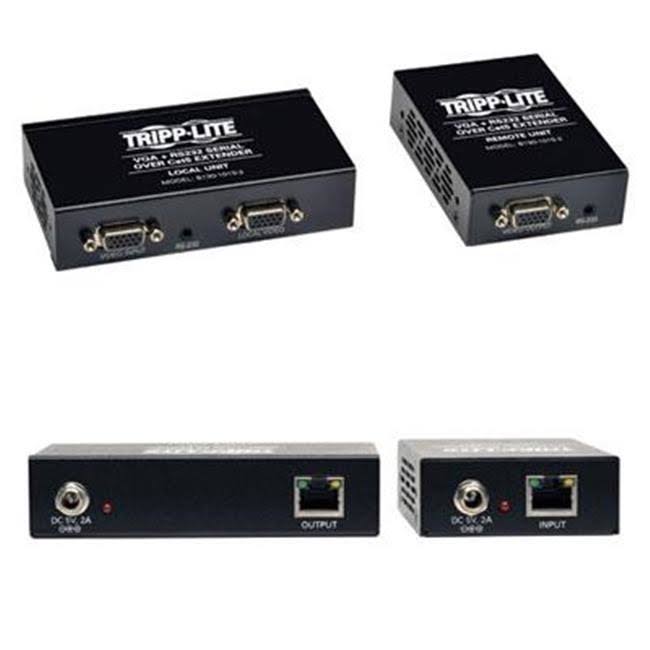 VGA & RS232 Over Cat5 Cat6 Extender P5539