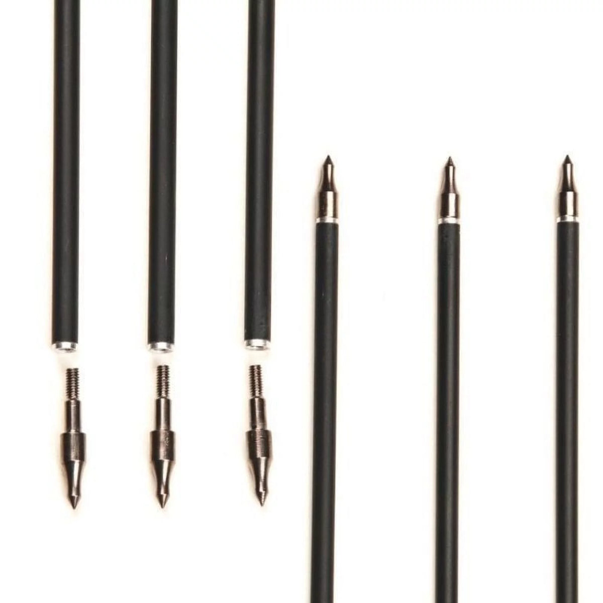 32 inch Carbon Fiber Archery Arrows 12PCS C613