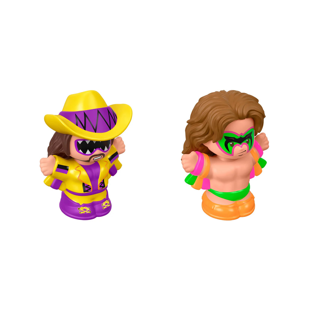 WWE Ultimate Warrior & "Macho Man" Randy Savage Figures S757