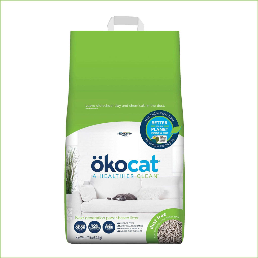 Dust Free Non-Clumping Paper Pellet Cat Litter M458725