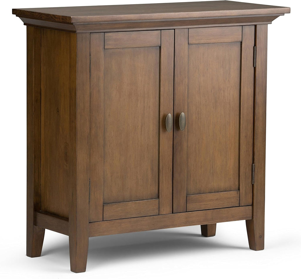 Distressed Grey Solid Wood Low Storage Cabinet Y99139