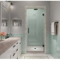 Matte Black Frameless Shower Door V698715