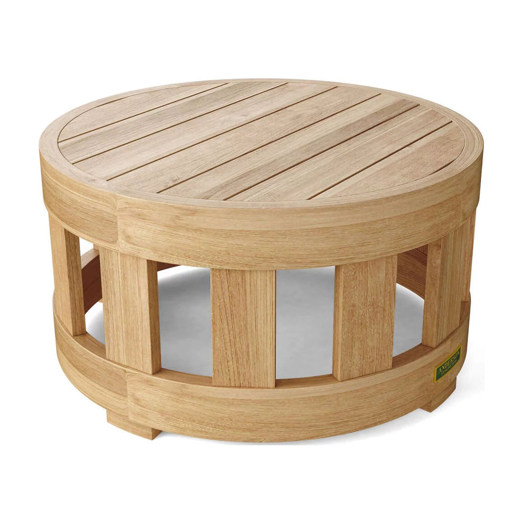 Natural Smooth Well Sanded Circular Coffee Table H61098