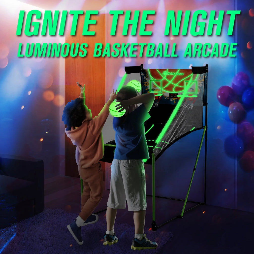 Glow in The Dark Basketball Arcade Game L472647