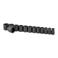 1/2 in. Drive SAE Impact Socket Set, 13-Piece Z616502