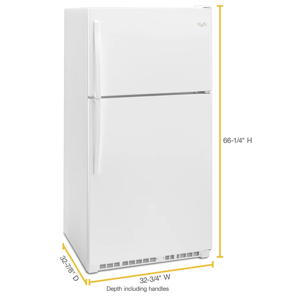 20 Cu. Ft. Stainless Top Freezer Refrigerator R204362