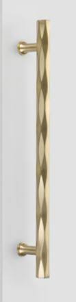 Satin Brass Appliance Pull 12x22 CtC U323