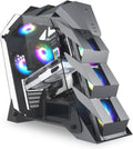 Mid-Tower ATX PC Gaming Case Dual Tempered Glass High Airflow G100009