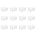 16 Quart Storage Box, 12-Pack E8254